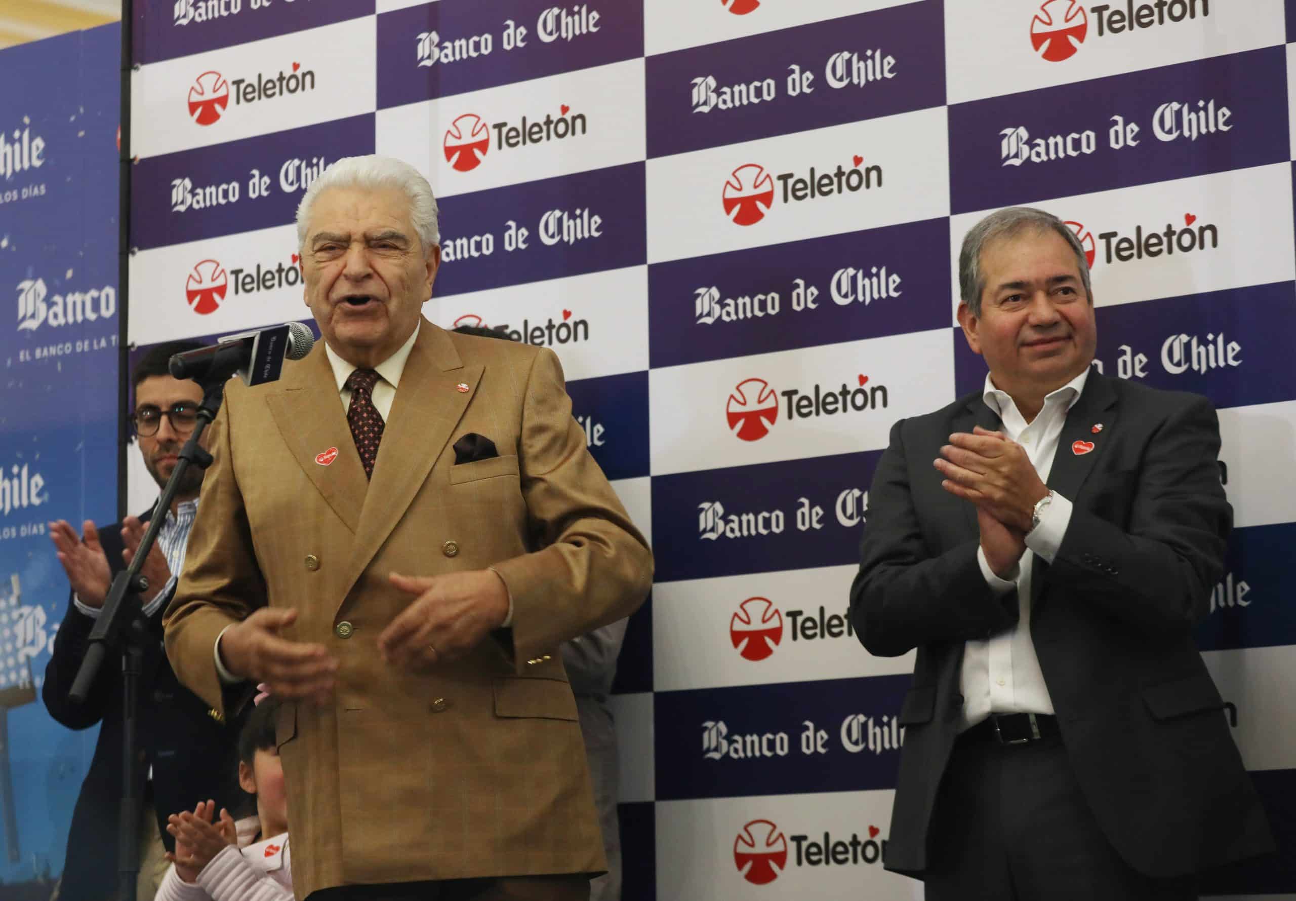 Banco de Chile lanza campaña Teletón 2022 con más de 3.000 puntos de